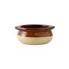 Tuxton China Inc B6S-1203 DuraTux 12oz Two Tone Ceramic Onion Soup Crock - 1dz 