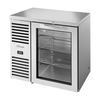 True TBR36-RISZ1-L-S-G-1 36"W One-Section Refrigerated Back Bar Cooler - Stainless 