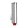 Dispense-Rite SFL-ADJ Stainless Steel Adjustable 12in Souffle Cup Dispenser 