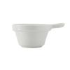 Tuxton China Inc BPS-100M DuraTux 10oz Porcelain White Soup Cup with Handle - 2dz 