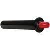 Dispense-Rite SLR-2L 28in Black Plastic Spring Loaded In-Counter Cup Dispenser 