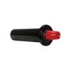 Dispense-Rite SLR-2S 17in Black Plastic Spring Loaded In-Counter Cup Dispenser 