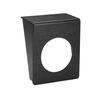 Dispense-Rite UCMB-1BT Black Polystyrene 8in x 5in Surface Mount Dispenser Bracket 