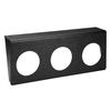 Dispense-Rite UCMB-3BT Black Polystyrene 23.5in x 5in Surface Mount Dispenser Bracket 