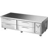 Victory Refrigeration CBR72HC 72in Two-Section 4 Drawer Refrigerated Chef Base 