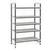 Cambro EXU184272V5480 Camshelving Elements 18"W x 42"L x 72"H 5 Tier Starter Unit 