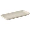 Tuxton China Inc BEZ-1141 DuraTux 11-1/2in Eggshell Ceramic Rectangular Tray - 1dz 