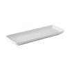 Tuxton China Inc BPZ-1341 DuraTux 13-1/2in Porcelain White Rectangular Tray - 1dz 