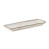 Tuxton China Inc GGA-551 Artisan Geode 13-3/4in Agave Ceramic Rectangular Tray - 1dz 