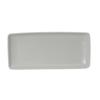 Tuxton China Inc VGZ-107Y Zion 10-7/8in Matte Gray Porcelain Rectangular Tray - 1dz 