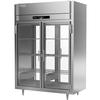 Victory Refrigeration HSA-2D-1-EW-PT-GD UltraSpec™ 55.6cuft Two-Section Pass-Thru Heated Cabinet 