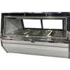 Howard McCray CHS34N-8-D-BE 96in Narrow Depth (6) Well Hot Food Case - Black Exterior 