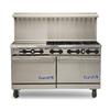 Imperial ER-10 Elements 60in Wide 10 Burner Gas Range with Standard Ovens 