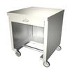 Duke Manufacturing TCS-30SS Thurmaduke 30"W Mobile Stainless Steel Cashier Stand 