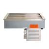 Duke Manufacturing ADI-2M-TC-P Tri-Channel 2 Pan Refrigerated Cold Food Drop-In Unit 