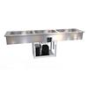 Duke Manufacturing FCP3-SL 71in (3) Section Drop-In Slimline Flush Mount Cold Food Well 