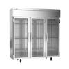 Victory Refrigeration VERSA-3D-GD-HC Elite™ 71.52cuft Three-Section Reach-In Refrigerator 