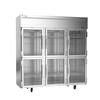 Victory Refrigeration VERSA-3D-HG-HC Elite™ 71.52cuft Three-Section Reach-In Refrigerator 