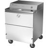 Victory Refrigeration VMCF34-1-S-HC 34in Single Access Forced Air Flat Top School Milk Cooler 