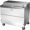 Victory Refrigeration VMCF49-1-S-HC 49in 18.97cuft Forced Air Flat Top School Milk Cooler 