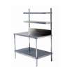 Prairie View Industries 36in Stainless Food Service Prep Station Table - W307236 