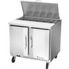 Victory Refrigeration VSP36HC-10 UltraSpec™ 36in One-Section 10 Pan Sandwich Prep Table 