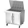 Victory Refrigeration VSP36HC-15B UltraSpec™ 36in One-Section 15 Pan Mega Top Prep Table 