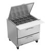 Victory Refrigeration VSPD36HC-15B-2 UltraSpec™ 36in Stainless Steel Sandwich Prep Table 