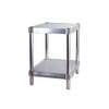 Prairie View Industries NSF 24in x 18in x 24in Aluminum Food Service Equipment Stand - A182424-2 