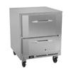 Victory Refrigeration VUFD27HC-2 27in One-Section 2 Drawer Undercounter Freezer 