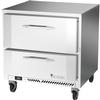 Victory Refrigeration VUFD32HC-2 32in One-Section 2 Drawer Undercounter Freezer 