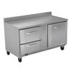 Victory Refrigeration VWFD60HC-2 60in Two-Section 2 Drawer Worktop Freezer 