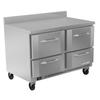 Victory Refrigeration VWRD48HC-4 48in Two-Section 4 Drawer Worktop Refrigerator 
