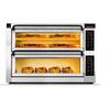 Pizza Master PM 452ED-3DW 46in Wide Two Deck Electric Countertop Pizza Oven 