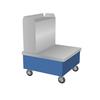 Duke Manufacturing TTS-32PG Thurmaduke 32"W x 31"D Mobile Tray Stand Unit 