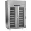 Victory Refrigeration WCDT-2D-S1-HC 42.02cuft Two-Section Dual-Temp Refrigerated Wine Cooler 