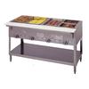 Duke Manufacturing 304 Aerohot 58in (4) Well Gas Steam Table with Cutting Board 
