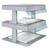 Duke Manufacturing HF64-2-FOL-FOL HotFrost 64"W 2-Tier Refrigerated Cold Only Food Display 