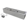 Duke Manufacturing ADI-3ESL-SW Drop-In (3) Section Electric Slimline Sealed Hot Food Well 