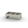 Duke Manufacturing WWG3-SB Drop-In (3) Section Electric Waterless Hot Food Well 