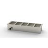 Duke Manufacturing WWG5-SB Drop-In (5) Section Electric Waterless Hot Food Well 