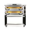 PizzaMaster PM 942ED 90in Wide Two Deck Electric Pizza Oven 