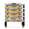 PizzaMaster PM 934ED 71in Wide Four Deck Electric Pizza Oven 