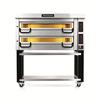 PizzaMaster PM 842ED 81.5in Wide Two Deck Electric Pizza Oven 