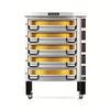 PizzaMaster PM 725ED 44in Wide Five Deck Electric Pizza Oven 