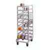 Prairie View Industries 36in x 25in x 80in Can Rack w/casters - holds 162 no.10 cans - CR162C 