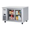Everest Refrigeration ETGSR2 47.5in Wide Two Section Glass Door Undercounter Cooler 