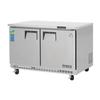Everest Refrigeration ETBF2 47.5in Wide Two Section Undercounter Freezer 