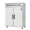 Everest Refrigeration ESWRF2 59in Wide Two Door Dual Temp reach-In Refrigerator/Freezer 
