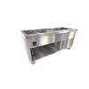 Duke Manufacturing TCM-74SS-N7-VALUE Thurmaduke 74"W Stainless Steel Mobile Cold Food Unit 